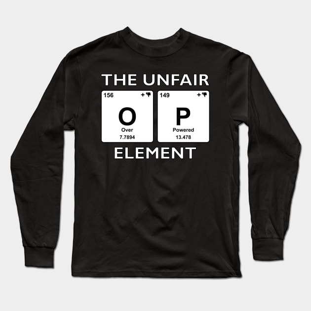 The Elements Of Life - Unfair Long Sleeve T-Shirt by Ultra Silvafine